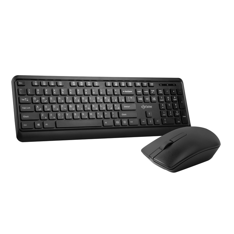 کیبورد و ماوس بدون سیم فاطر مدل KEYBOARD MOUSE WIRLLES FATER CWN-5000B