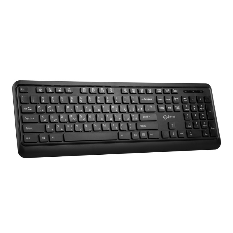 کیبورد و ماوس بدون سیم فاطر مدل KEYBOARD MOUSE WIRLLES FATER CWN-5000B