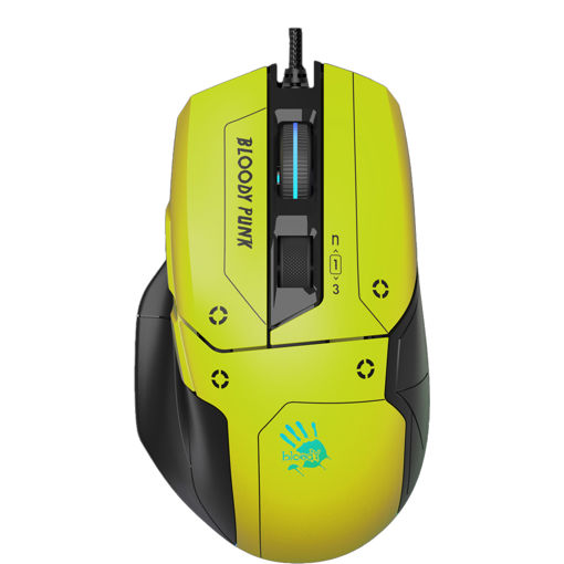 ماوس سیم دار مخصوص بازی ایفورتک مدل MOUSE GAMING BLOODY W-70 MAX