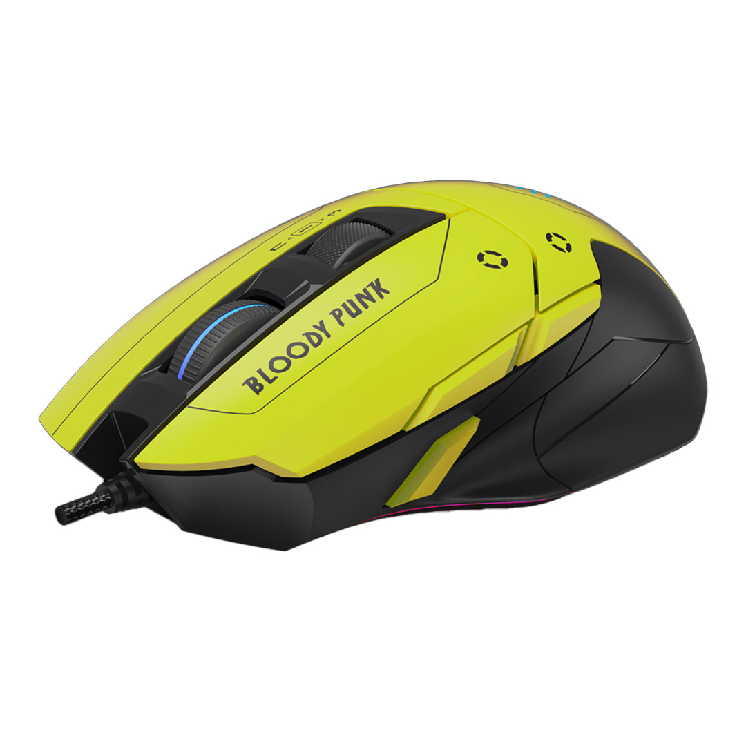 ماوس سیم دار مخصوص بازی ایفورتک مدل MOUSE GAMING BLOODY W-70 MAX