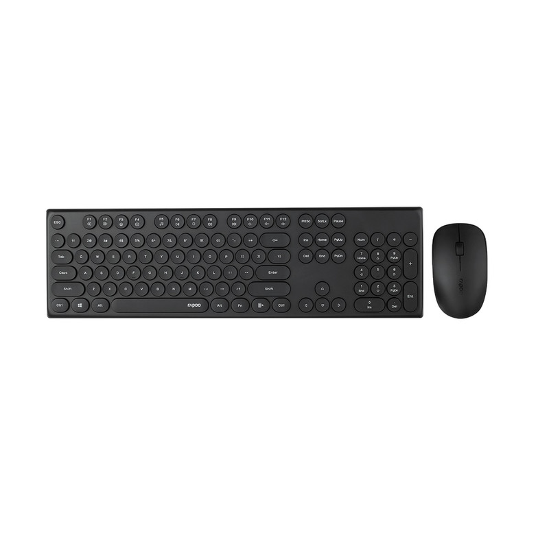 کیبورد و ماوس بدون سیم رپو مدل KEYBOARD MOUSE RAPOO X-260S