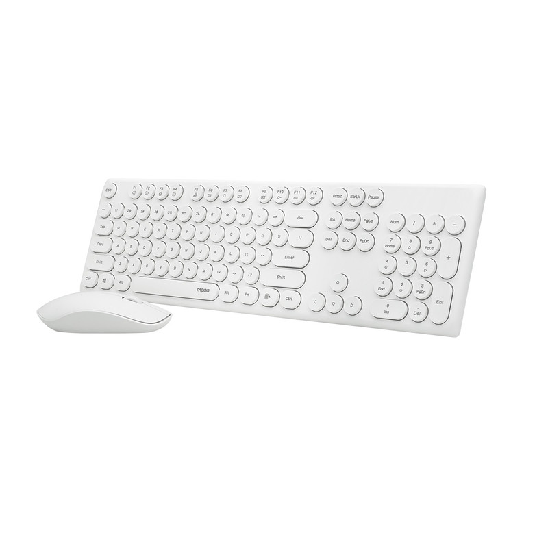 کیبورد و ماوس بدون سیم رپو مدل KEYBOARD MOUSE RAPOO X-260S