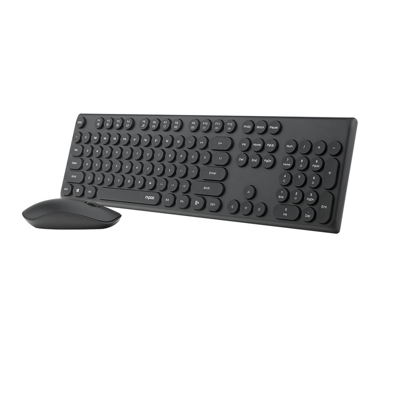 کیبورد و ماوس بدون سیم رپو مدل KEYBOARD MOUSE RAPOO X-260S