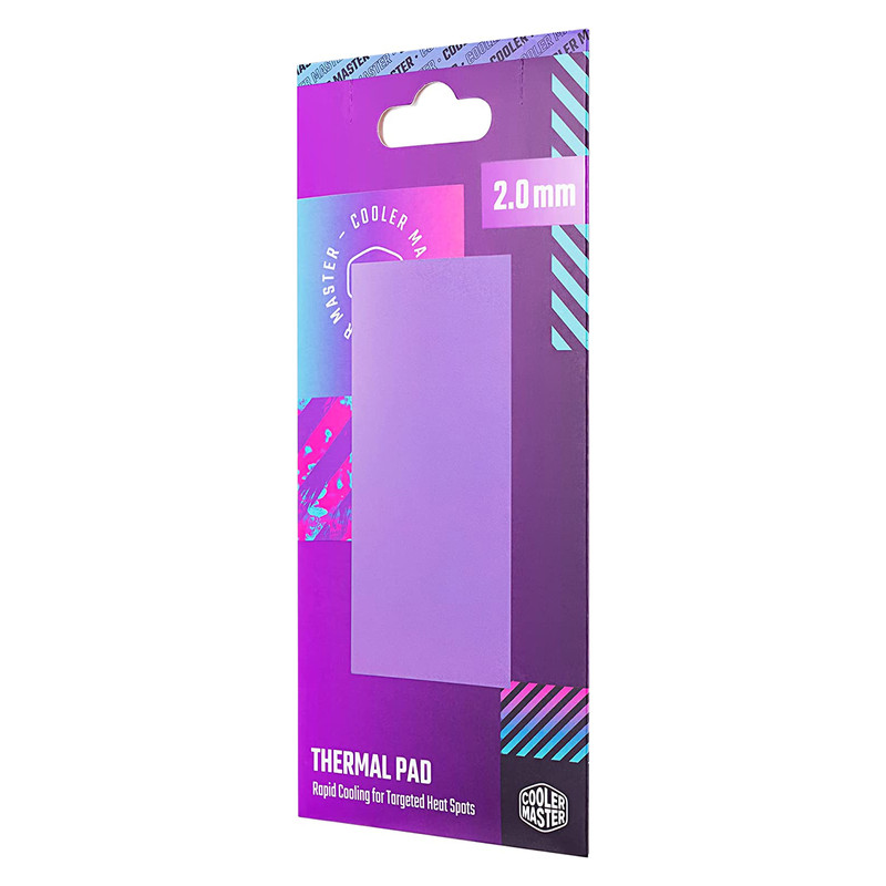 پد خنک کننده کولرمستر سایز دو میلیمتر مدل COOLER MASTER THERMAL PAD 2.0mm