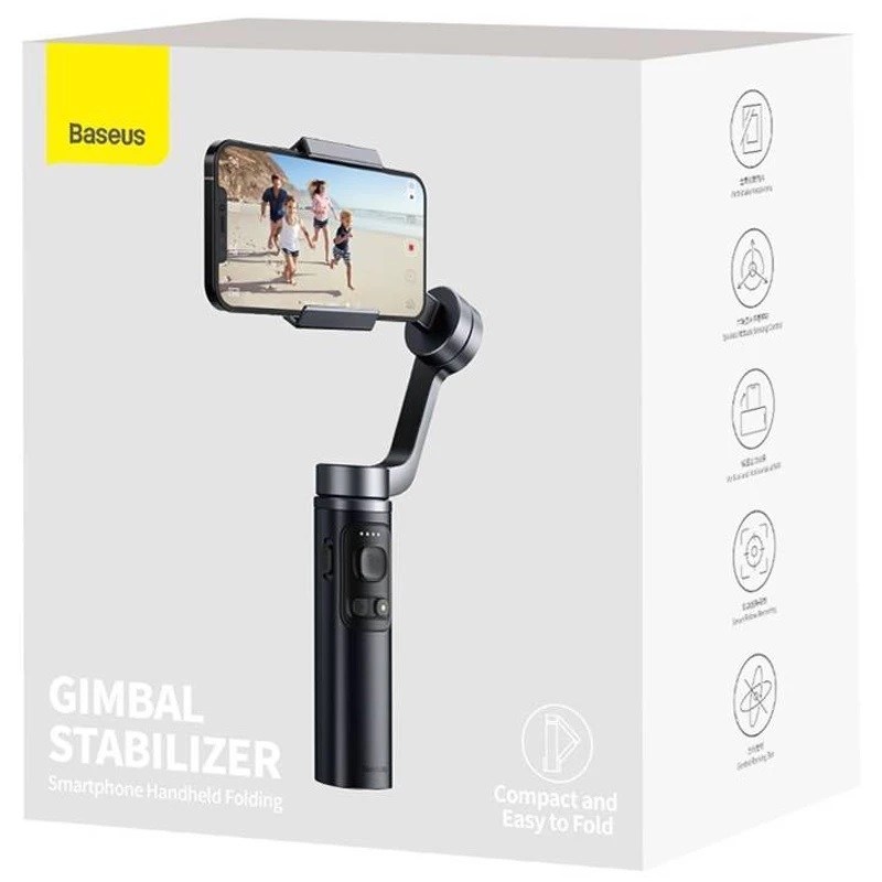 گیمبال و پایه مونوپاد دوربین و موبایل باسئوس مدل STABLIZIER GIMBAL CONTROL BASEUS SUYT-D0G