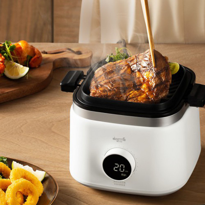 هواپزی چندکاره هوشمند شیائومی مدل XIAOMI SMART AIR FRYER DEERMA KZ-200 ظرفیت 2 لیتر