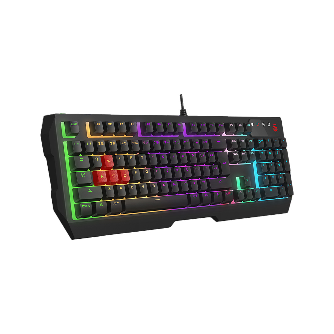 کیبورد مخصوص بازی سیم دار ایفورتک سری بلادی مدل KEYBOARD GAMING A4TECH BLOODY B-140N