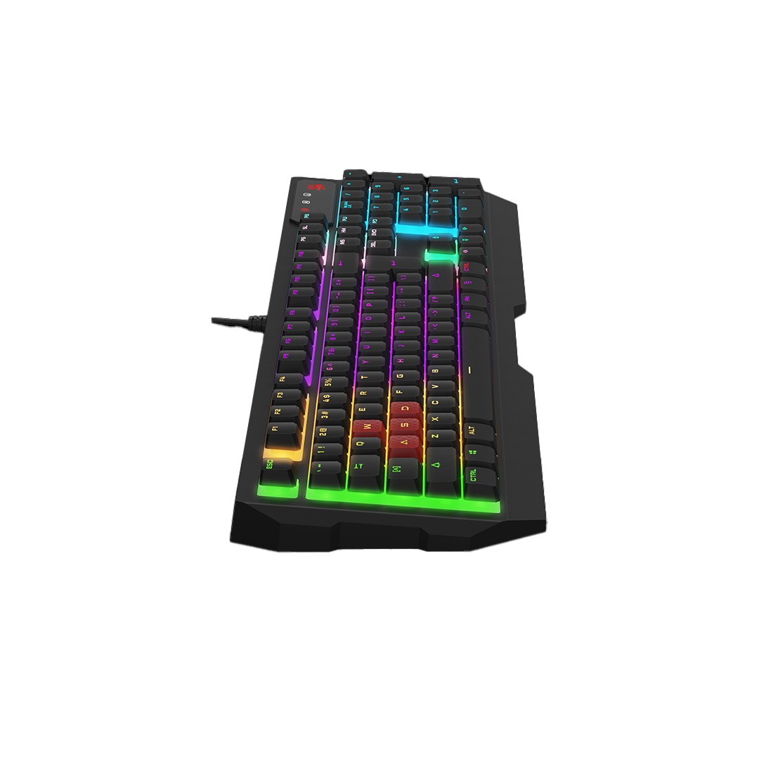 کیبورد مخصوص بازی سیم دار ایفورتک سری بلادی مدل KEYBOARD GAMING A4TECH BLOODY B-140N