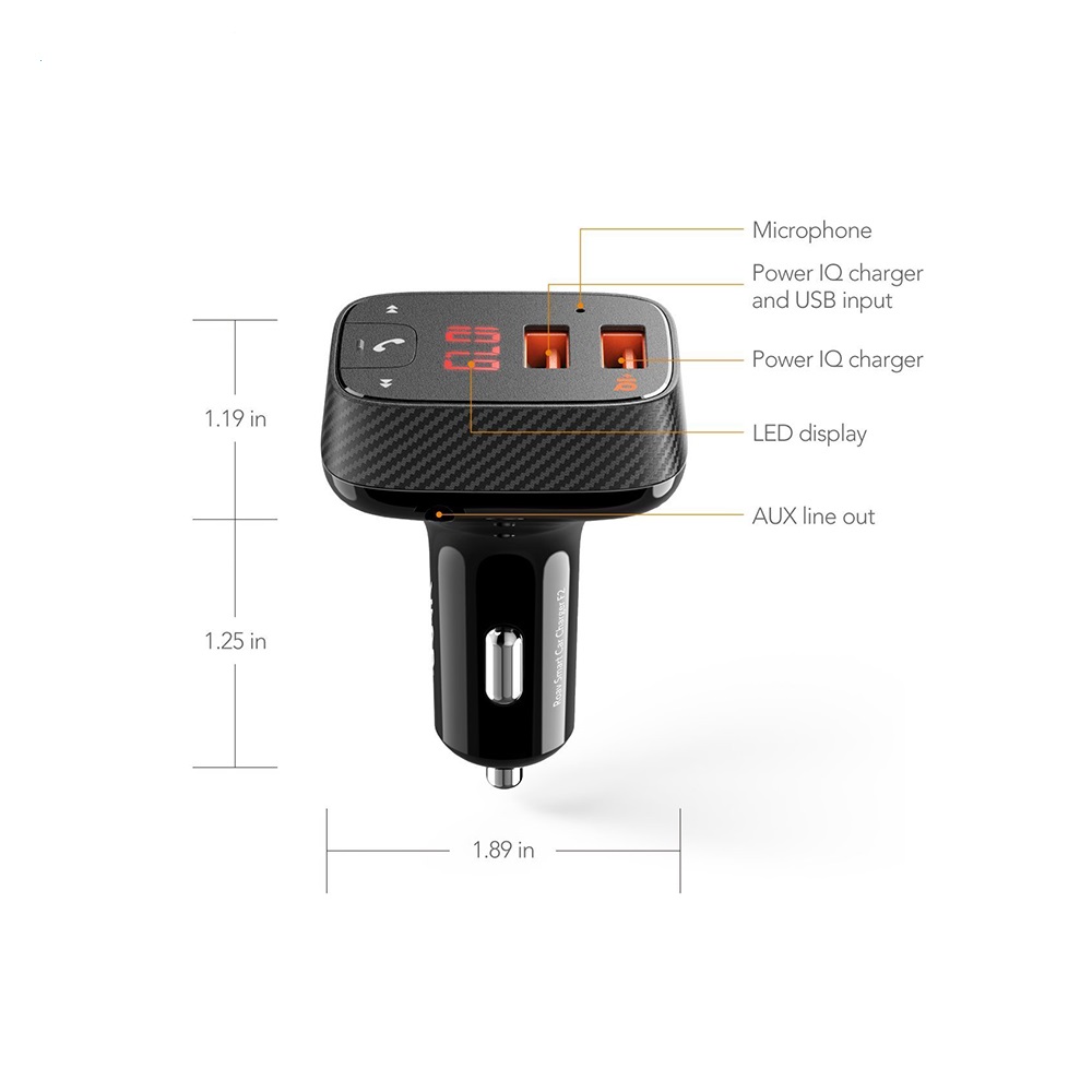 شارژر فندکی انکر روآو مدل ANKER ROAV R-5111