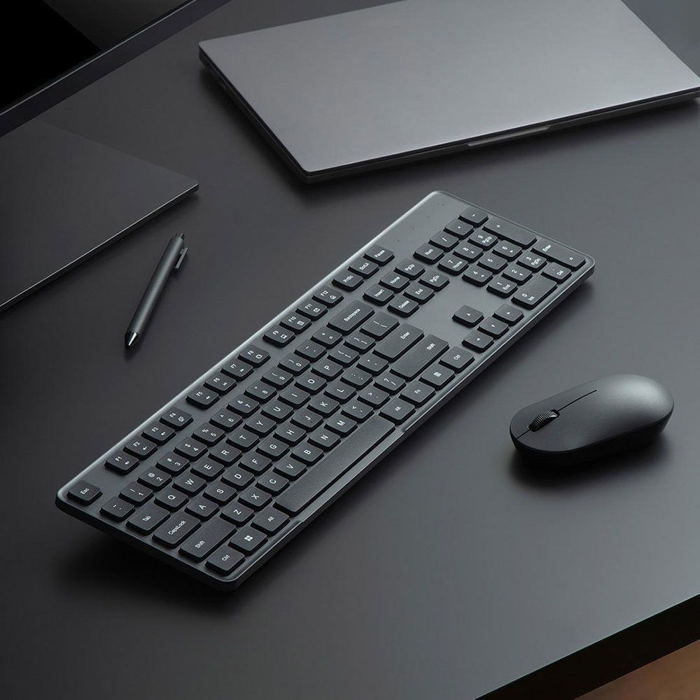 کیبورد و ماوس بدو سیم شیائومی مدل KEYBOARD MOUSE XIAOMI WXJS02YM