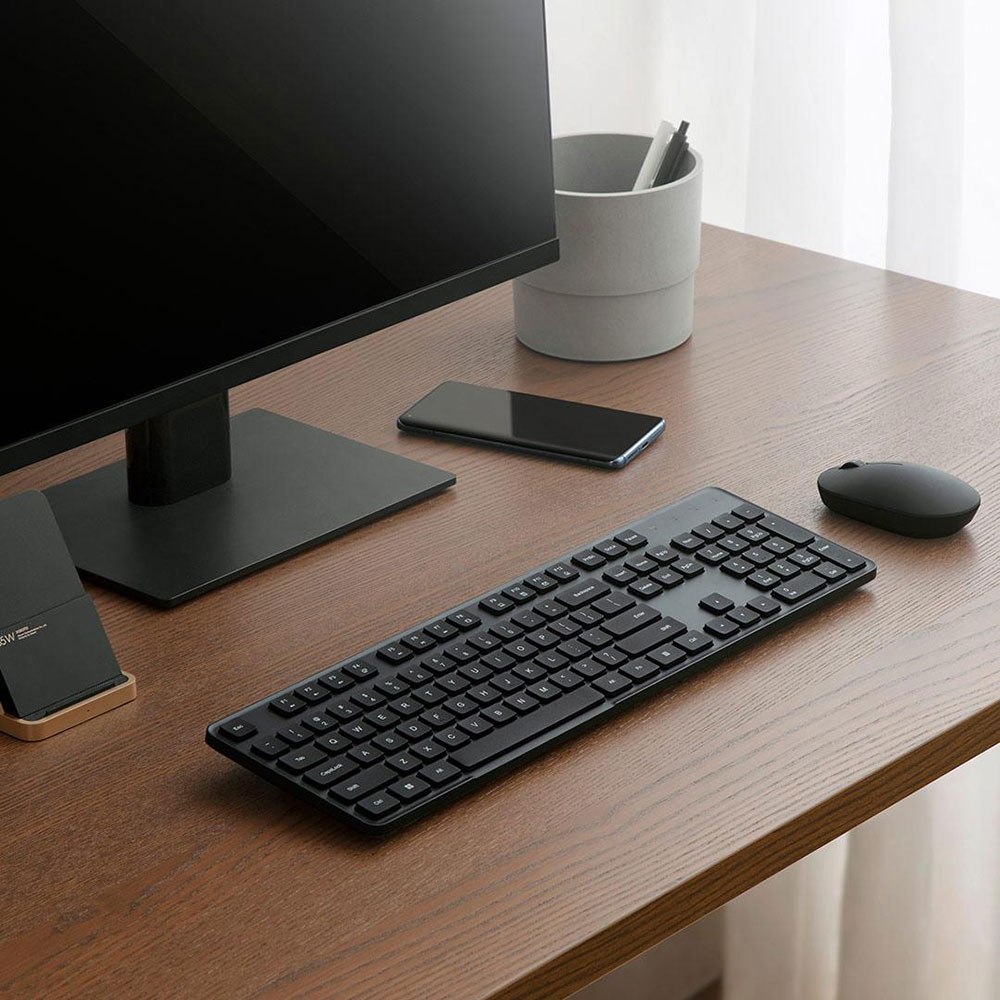 کیبورد و ماوس بدو سیم شیائومی مدل KEYBOARD MOUSE XIAOMI WXJS02YM