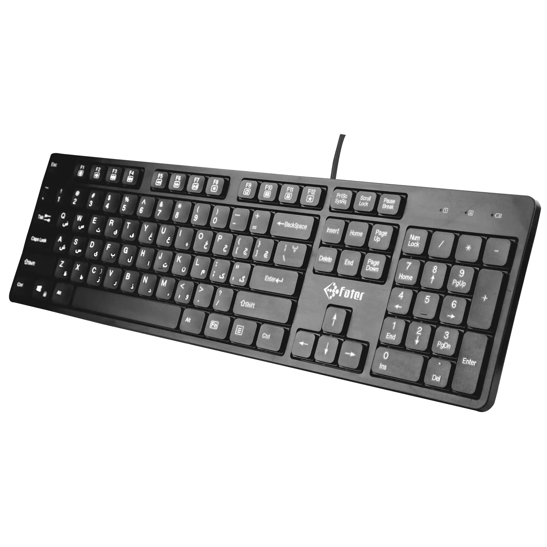 کیبورد بی سیم فاطر مدل KEYBOARD WIERELESS FATER KCN-5100B