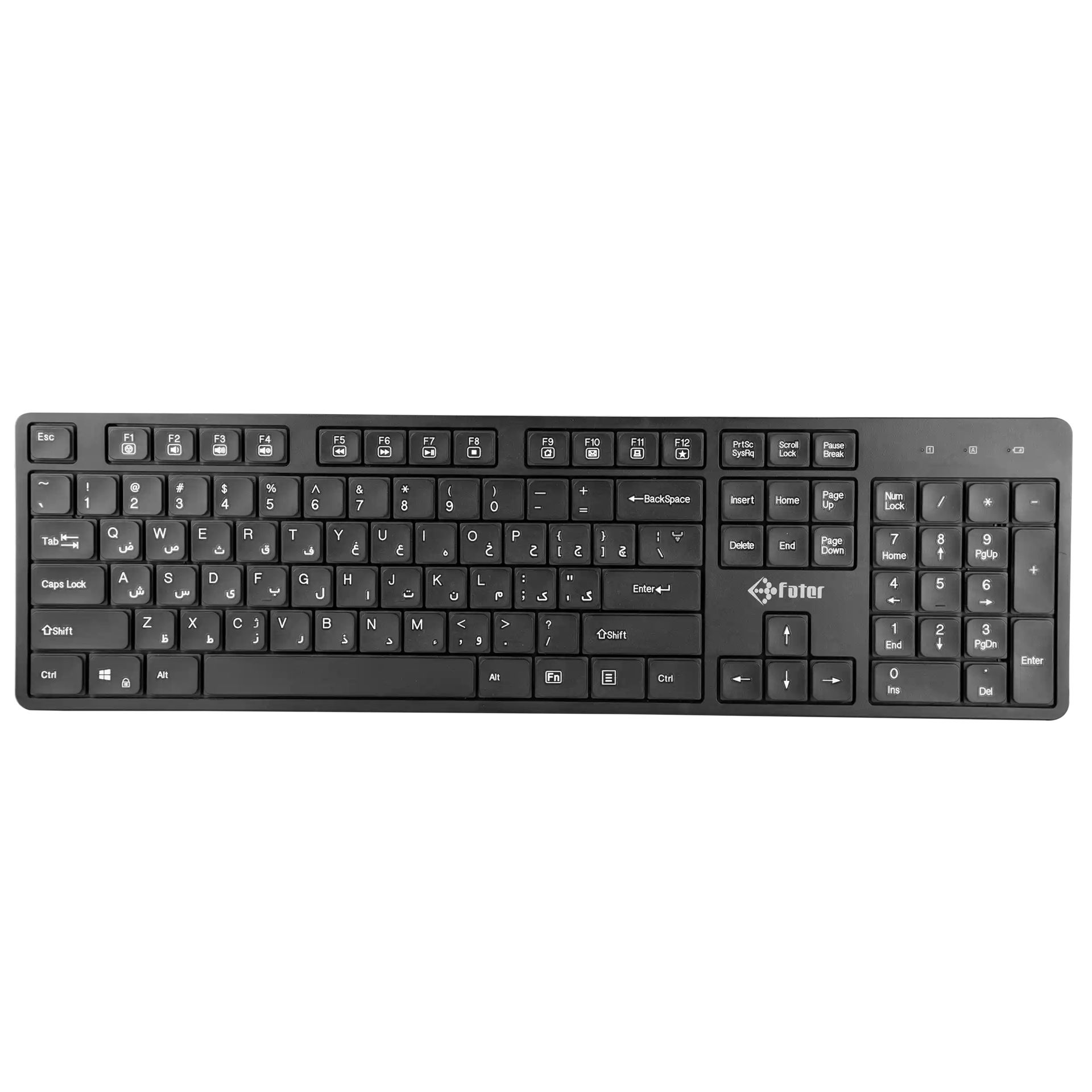 کیبورد و ماوس بدون سیم فاطر مدل KEYBOARD MOUSE FATER CWN-5100B