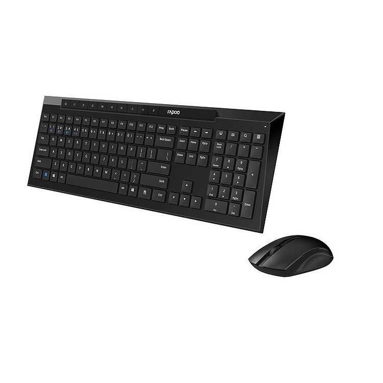 کیبورد و ماوس بدون سیم رپو مدل KEYBOARD MOUSE RAPOO 8210M