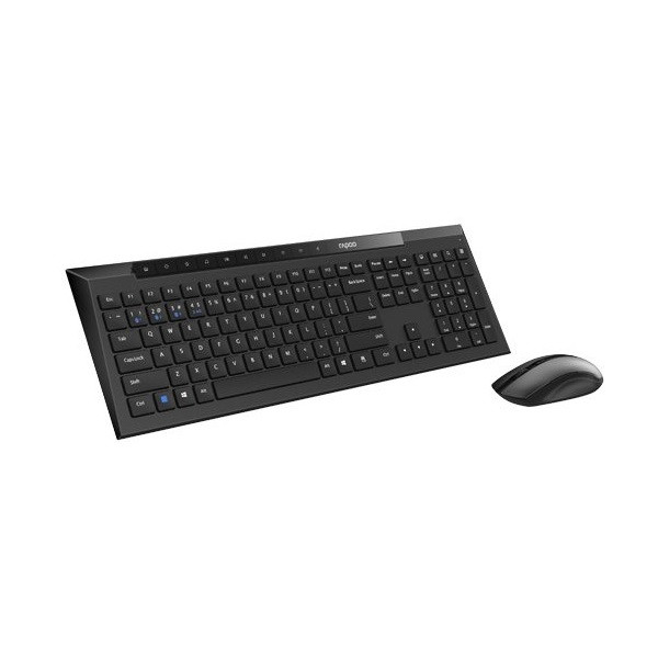 کیبورد و ماوس بدون سیم رپو مدل KEYBOARD MOUSE RAPOO 8210M