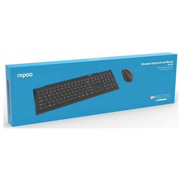 کیبورد و ماوس بدون سیم رپو مدل KEYBOARD MOUSE RAPOO 8210M