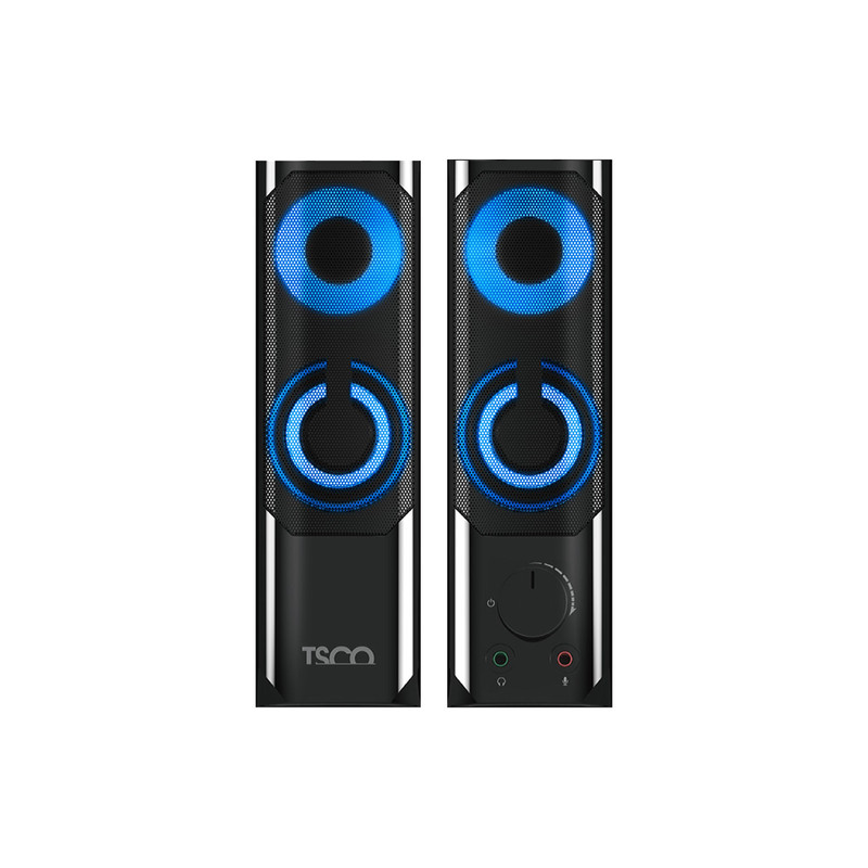 اسپیکر رومیزی سیم دار تسکو مدل SPEAKER DESKTOP TSCO TS-2075