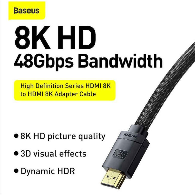 کابل HDMI بیسوس مدل BASEUS CAKGQ-K01 طول 2 متر