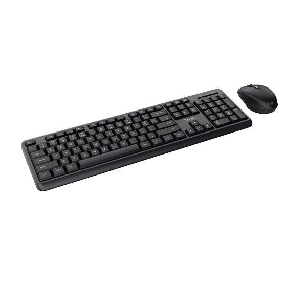 کیبورد و ماوس بدون سیم تراست مدل KEYBOARD MOUSE WIRELESS TRUST TKM-350 با حروف فارسی