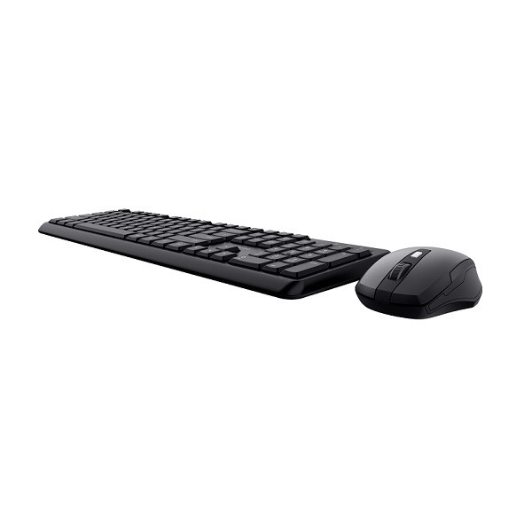 کیبورد و ماوس بدون سیم تراست مدل KEYBOARD MOUSE WIRELESS TRUST TKM-350 با حروف فارسی