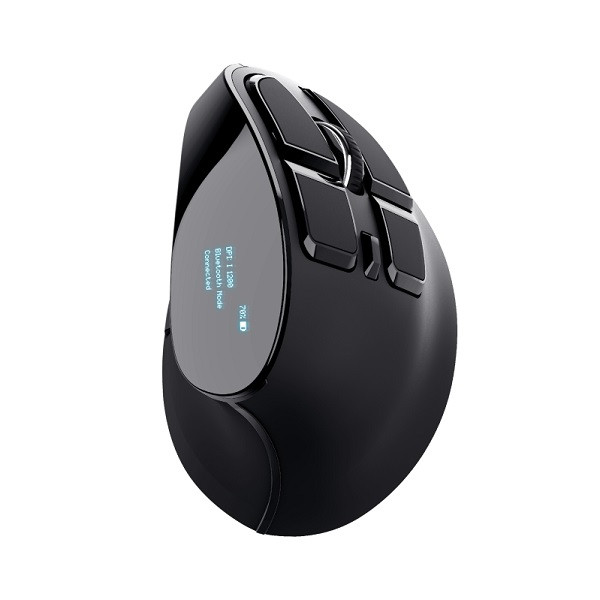 ماوس شارژِی بدون سیم تراست مدل MOUSE RECHARGBLE ERGONOMIC TRUST VOXX