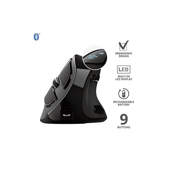 ماوس شارژِی بدون سیم تراست مدل MOUSE RECHARGBLE ERGONOMIC TRUST VOXX