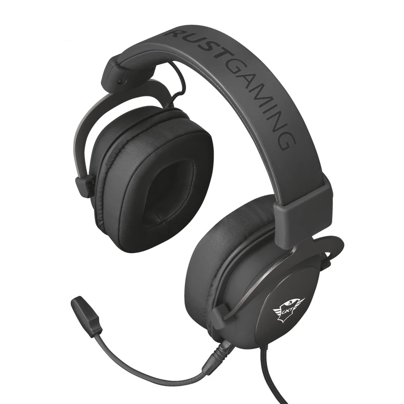 هدست سیم دار مخصوص بازی تراست مدل HEADSET GAMING TRUST GXT-414 ZAMAK PREMIUM