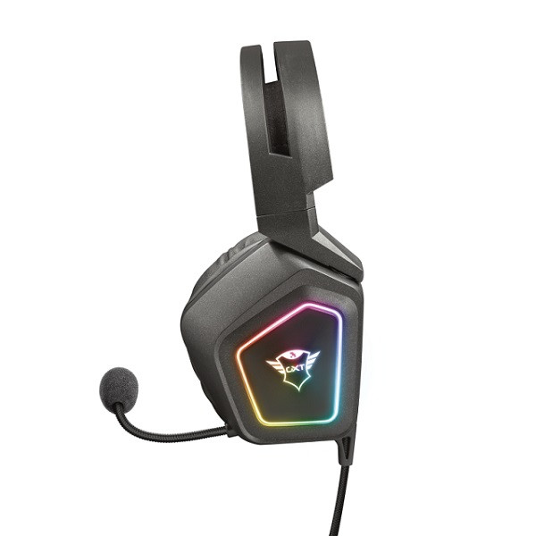 هدست سیم دار مخصوص بازی تراست مدل HEADSET GAMING TRUST GXT-450 BLIZZ 7.1 RGB