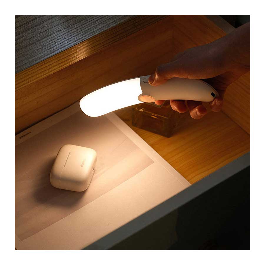 چراغ هوشمند بیسوس CRESCENT MOON HUMAN BODY INDUCTION NIGHT LIGHT DGDG000102