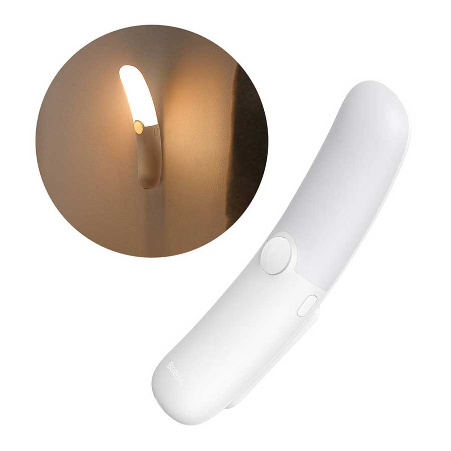 چراغ هوشمند بیسوس CRESCENT MOON HUMAN BODY INDUCTION NIGHT LIGHT DGDG000102