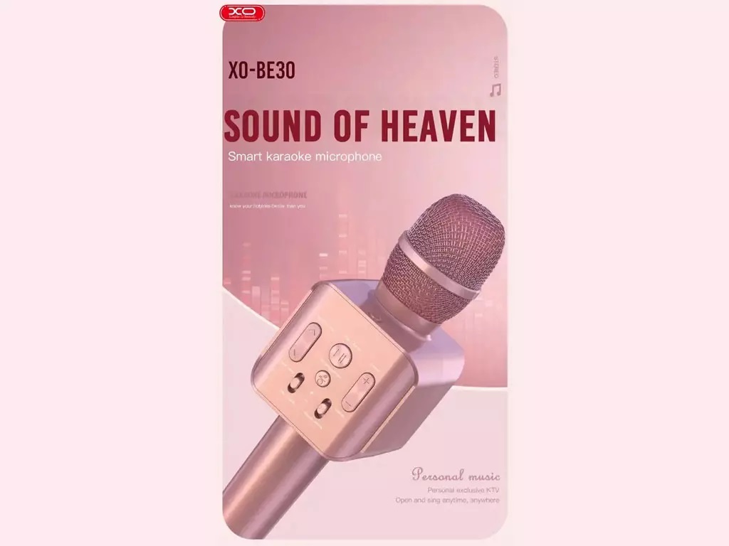 میکروفون بدون سیم کارائوکه ایکس او مدل MICROPHONE KARAOKE XO BE-30