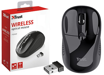 ماوس بدون سیم تراست مدل MOUSE WIRELESS TRUST PRIMO RF