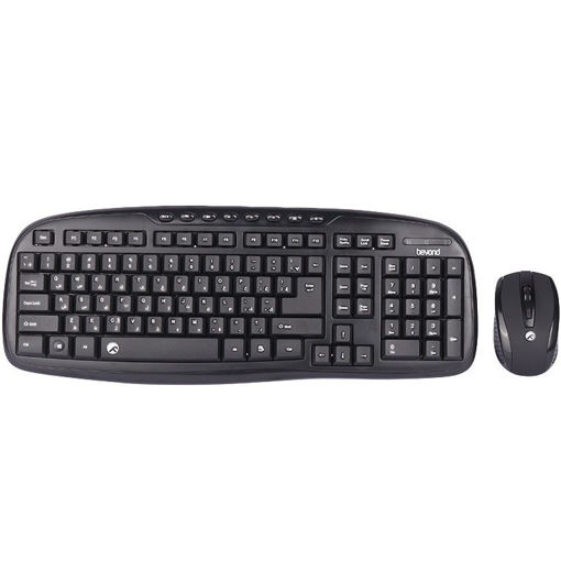 کیبورد و ماوس بی سیم بیاند مدل KEYBOARD & MOUSE WIRELESS BEYOND BMK-2330