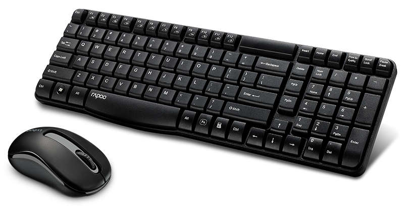 کیبورد و ماوس بدون سیم رپو مدل KEYBOARD MOUSE RAPOO X 1800 S با حروف فارسی 