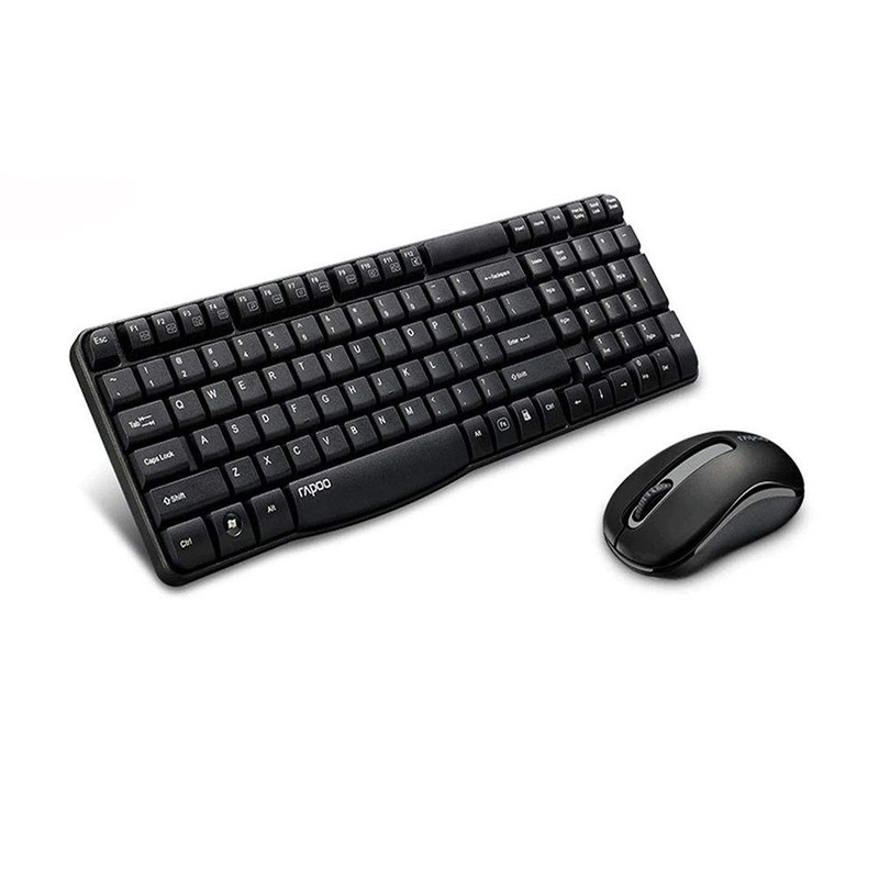 کیبورد و ماوس بدون سیم رپو مدل KEYBOARD MOUSE RAPOO X 1800 S با حروف فارسی 