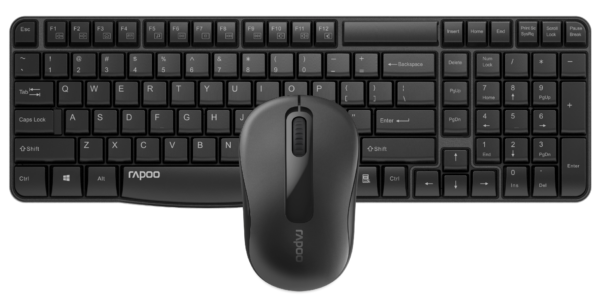 کیبورد و ماوس بدون سیم رپو مدل KEYBOARD MOUSE RAPOO X 1800 S با حروف فارسی