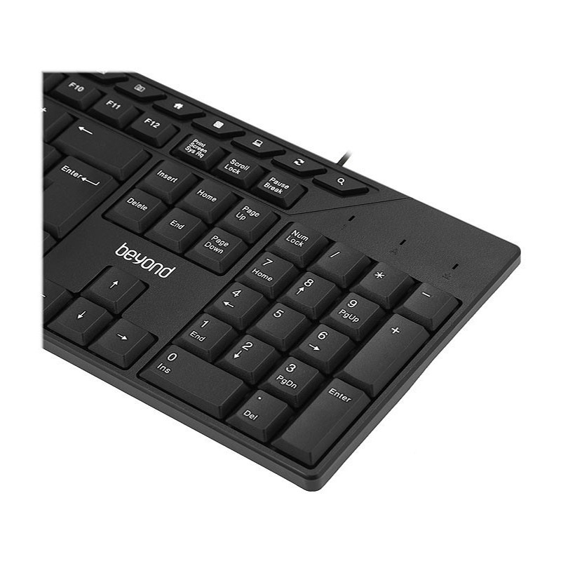 کیبورد سیمدار بیاند مدل Keyboard Wired Beyond BK-3636