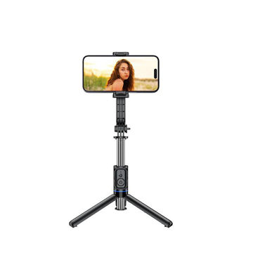 مونوپاد و سه پایه بلوتوثی گوشی رسی مدل Recci RSS-W03 Multifunctional Selfie Stick With Remote