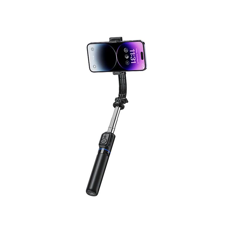 مونوپاد و سه پایه بلوتوثی گوشی رسی مدل Recci RSS-W03 Multifunctional Selfie Stick With Remote
