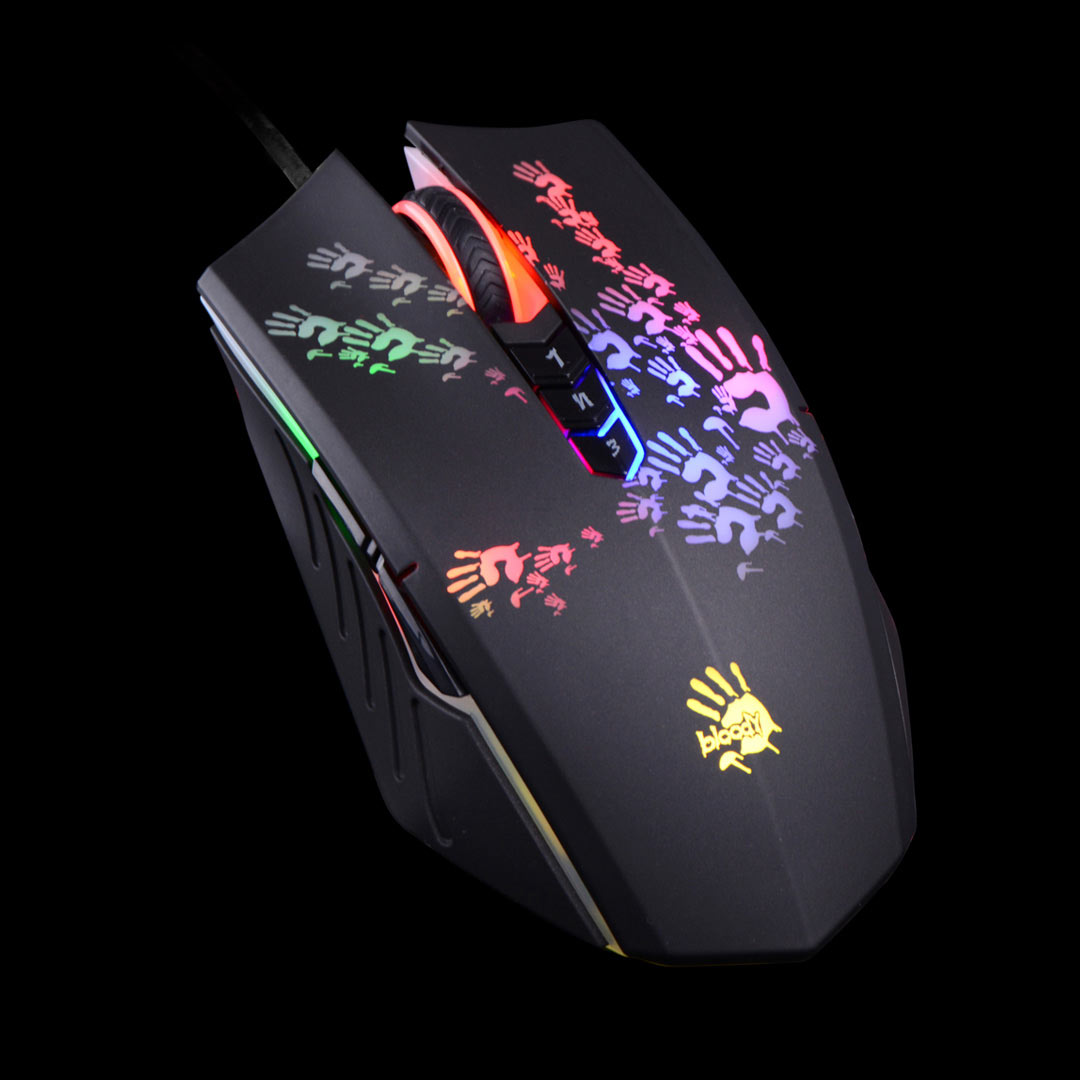 ماوس مخصوص بازی ایفورتک مدل MOUSE GAMING A4TECH BLOODY A60 در قائم آی تی