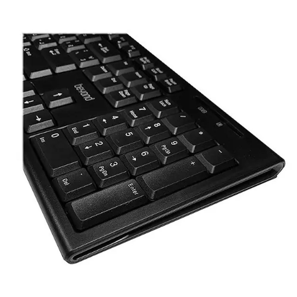 کیبورد و ماوس بی سیم بیاند مدل KEYBOARD MOUSE BEYOND BKM-4531 سفید