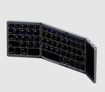 کیبورد بلوتوثی تاشو رسی مدل Keyboard Bluetooth Touch Recci RCS-K01