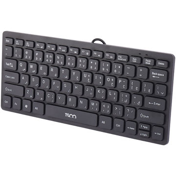 کیبورد مینی سیمدار تسکو مدل Wired Mini Keyboard Tsco TK 8037