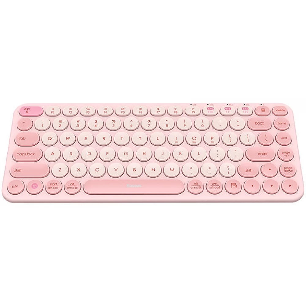 کیبورد بیسیم دوحالته باسئوس مدل Wireless Tri-Mode Keyboard K01A در قائم آی تی