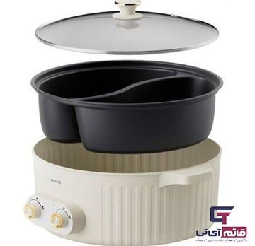 قابلمه برقی 6 لیتری شیائومی در قائم آی تی مدل Deerma Electric Hot Pot DG50W در قائم آی تی