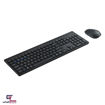 کیبورد ماوس بدون سیم رپو مدل Keyboard & Mouse Wireless Rapoo KM 8110 M در قائم آی تی