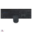 کیبورد ماوس بدون سیم رپو مدل Keyboard & Mouse Wireless Rapoo KM 8110 M در قائم آی تی