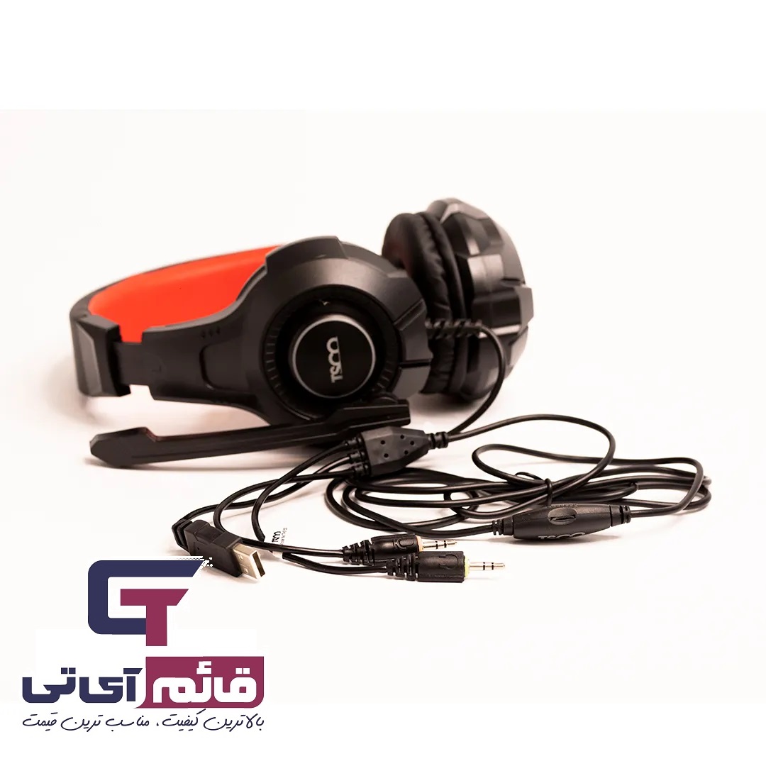 هدست سیمدار تسکو مدل Wired Headset Tsco TH 5150 در قائم آی تی 