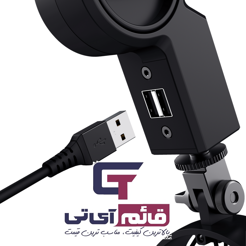 میکروفون گیمینگ تراست مدل Gaming Microphone Trust GXT 255 + Onyx Mic + Arm در قائم آی تی 