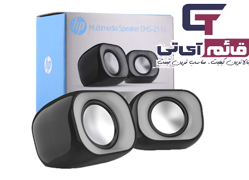 اسپیکر سیم دار رومیزی اچ پی مدل HP Wired Speaker, 2-Channel DHS-2111 در قائم آی تی 